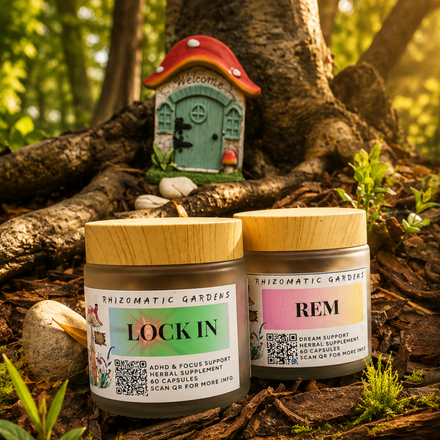 The Foundation Stack - LOCK IN and REM bundle by Rhizomatic Gardens