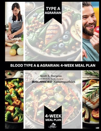 E-Book Blood Type A: 4-Week Meal Plan by Scott & Michelle Burgess