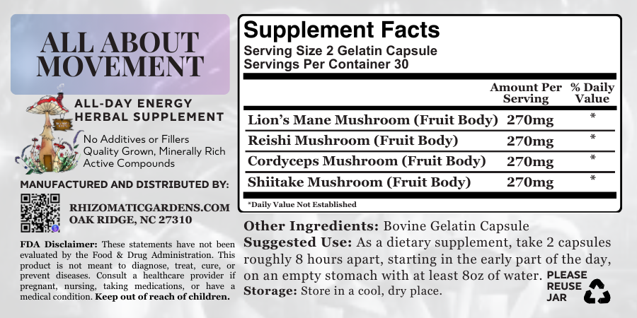 ALL ABOUT MOVEMENT - ALL-DAY ENERGY SUPPORT