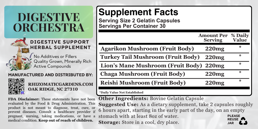 DIGESTIVE ORCHESTRA - GUT & MICROBIOME SUPPORT